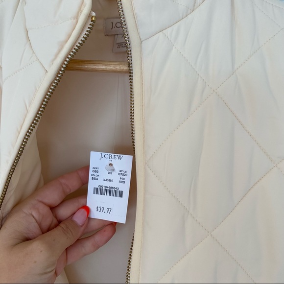 J Crew Zip Up Puffer - Picture 3 of 3